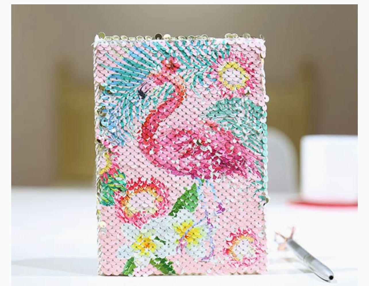 Sequin Notebook sublimation blank