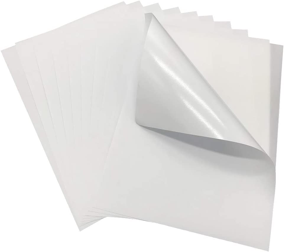 Printable Vinyl Sticker Paper - Waterproof Decal Paper for Inkjet Printer